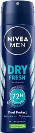 Nivea Dry Fresh Men's Deodorant Spray, 200 mL