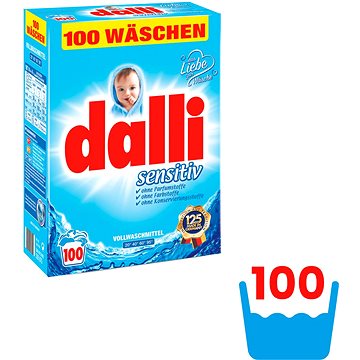 Dalli Sensitive Kids Laundry Detergent Powder, 100 Loads, 6.5 kg - Image 2