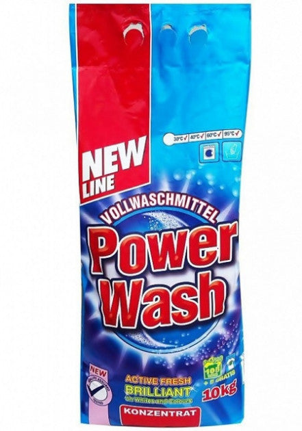 Power Wash Universal Laundry Detergent Powder, 10 kg
