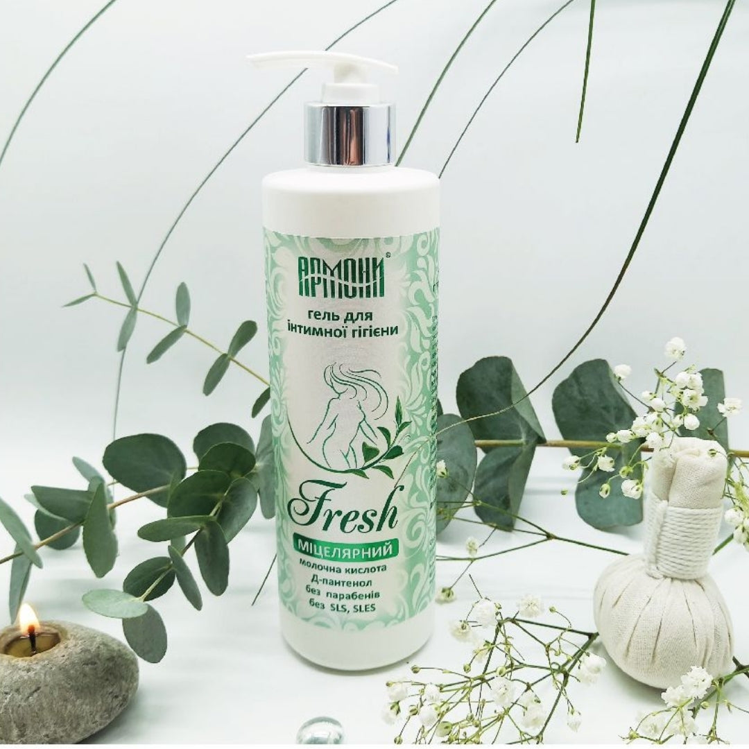Armoni Fresh Micellar Intimate Wash Gel with Pump, 500 mL - Image 3