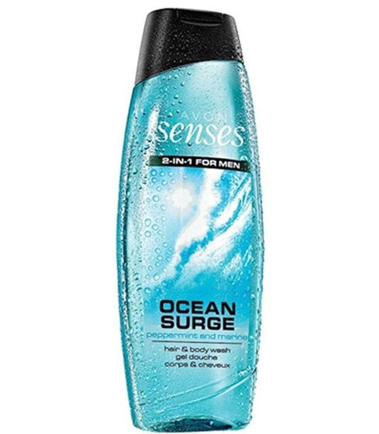 Avon Senses Ocean Surge Men's 2-in-1 Shower Gel, 500 mL