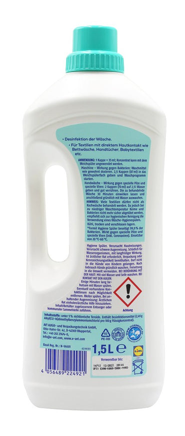 Formil Sensitive Disinfecting Laundry Additive, 1.5 L - Image 2