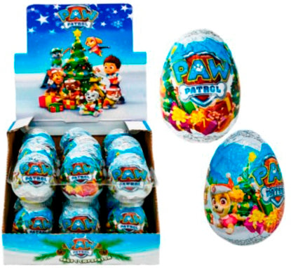 Paw Patrol Surprise Chocolate Egg, 25 g
