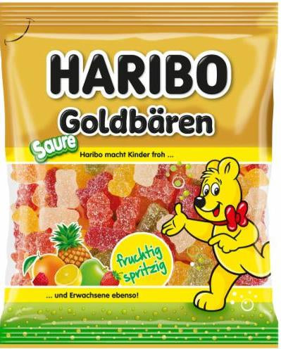 Haribo Sour Goldbears Jelly Candy, 175 g