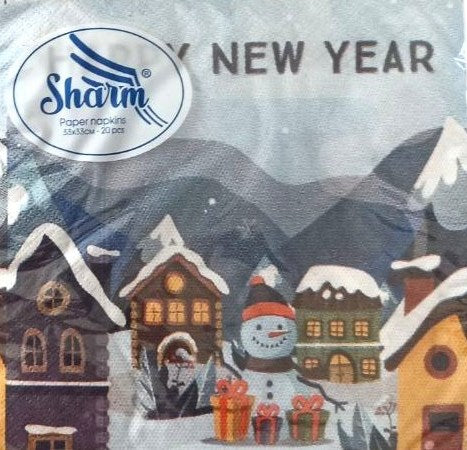 Sharm Holiday Napkins, 33 x 33 cm, 2-Ply, 20 pcs - Image 2