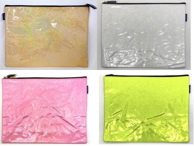 Bourgeois Polyurethane Zipper Folder, Assorted - Image 2