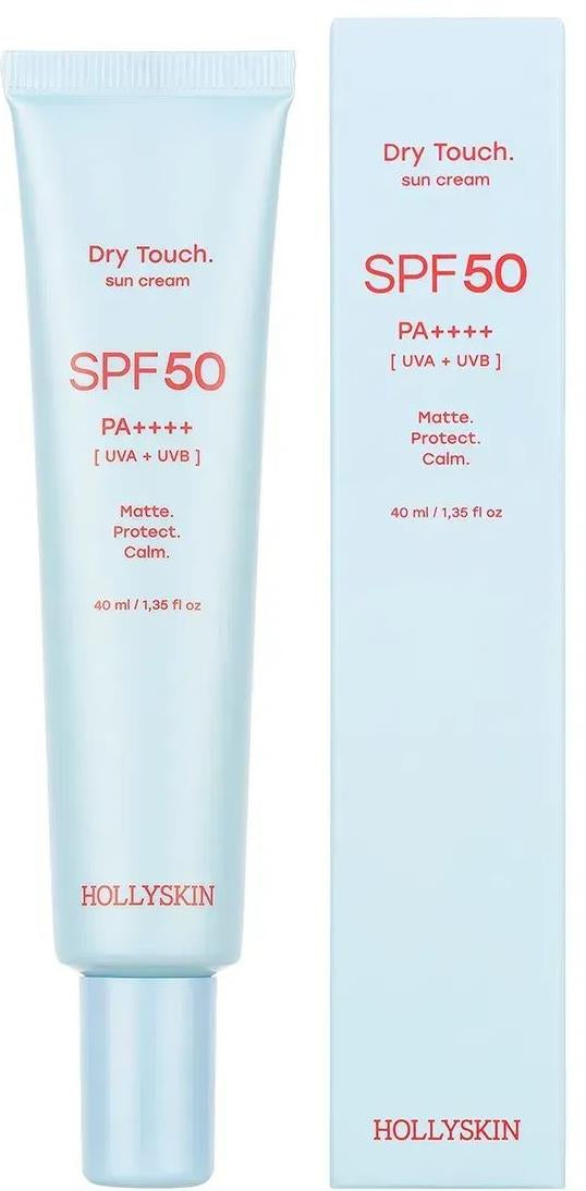Hollyskin Dry Touch SPF 50 Mattifying Face Sunscreen Cream, 40 mL