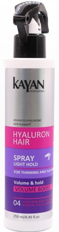 Kayan Professional Spray for Fine & Flat Hair, 250 mL