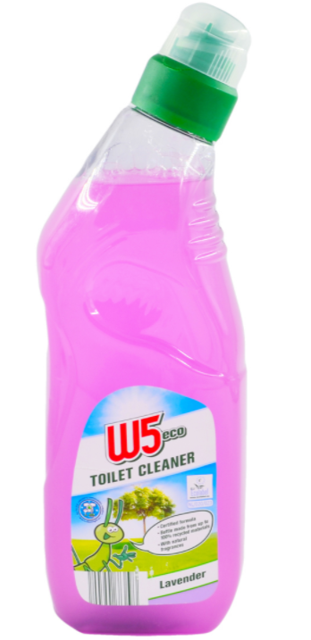 W5 Eco Lavender Toilet Cleaner, 1000 mL
