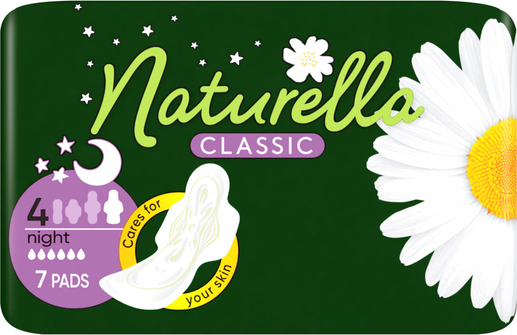 Naturella Classic Night Sanitary Pads, 7 pcs