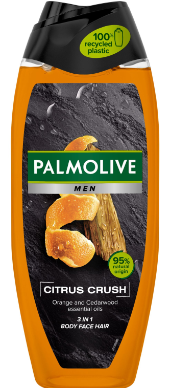 Palmolive Men 3-in-1 Citrus Crush Shower Gel, 500 mL