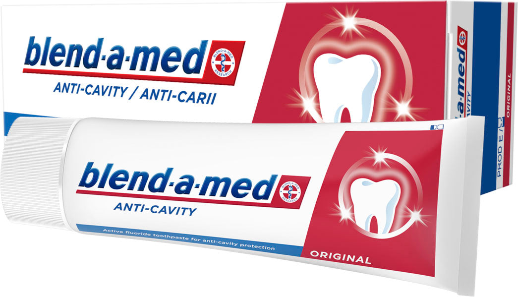 Blend-a-med Anti-Cavity Original Toothpaste, 75 mL