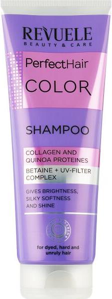 Revuele Perfect Hair Color Shampoo for Color-Treated & Toned Hair, 250 mL