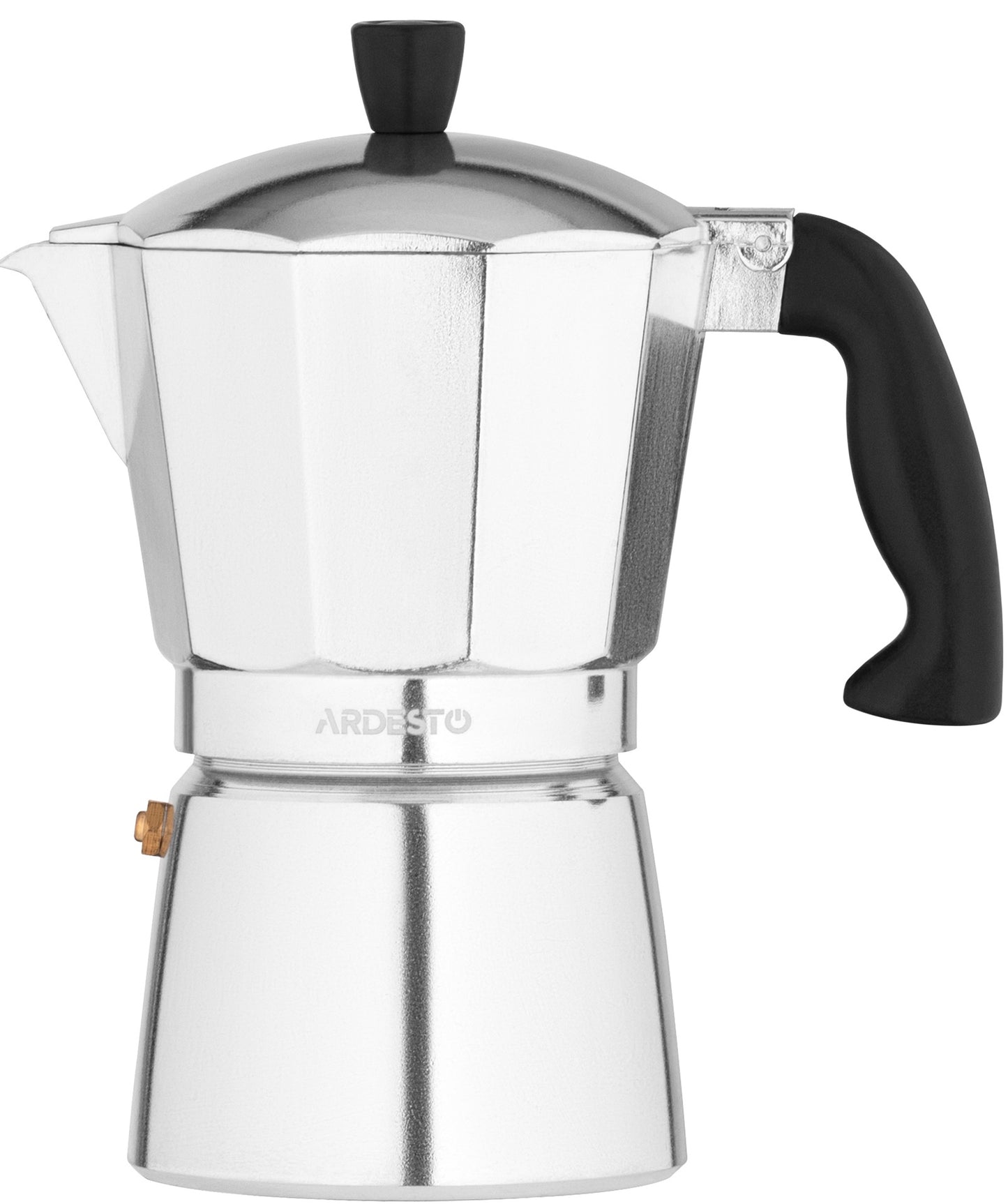 Ardesto Gemini Cremona AR0803AG Moka Pot, 3 Cups, 150 mL