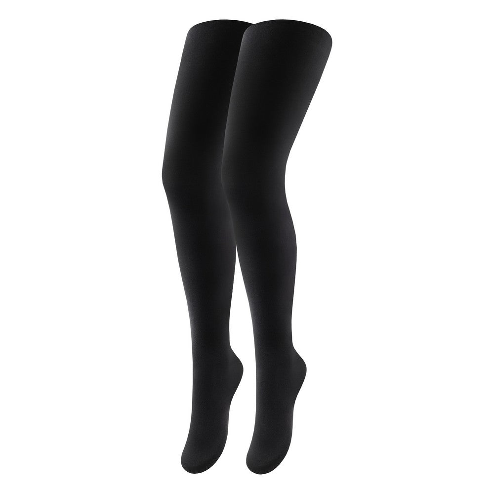 Duna 183 Black Matte Women's Tights, 100 DEN, Size 4 - Image 3