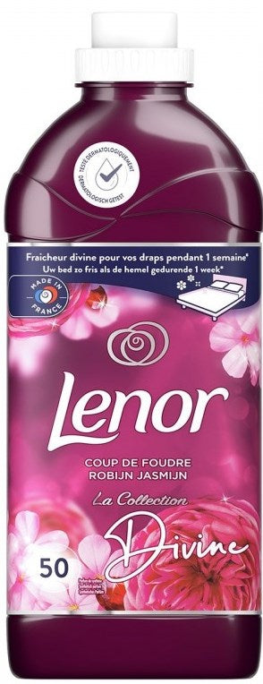 Lenor Ruby Jasmine Divine Fabric Softener, 1.15 L