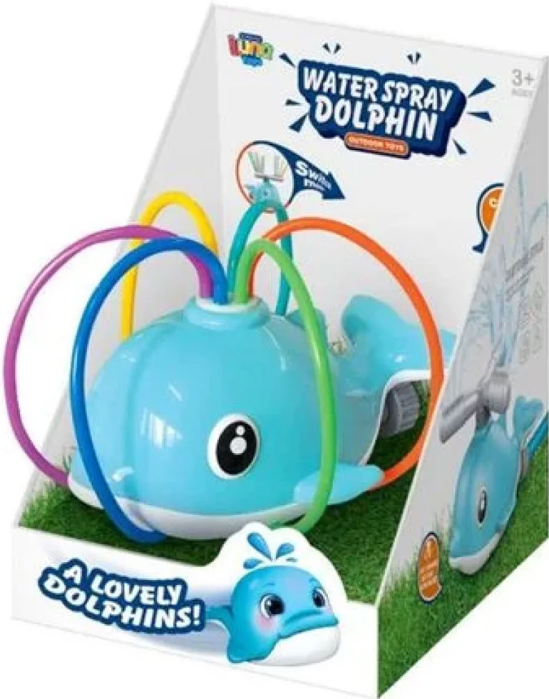 99902 Dolphin Fountain Toy in Box - Image 2
