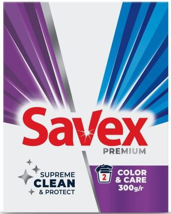 Savex Premium Color & Care Automatic Laundry Detergent, 300 g