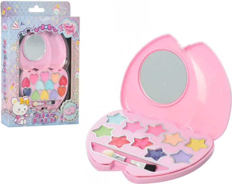 Sweet Melody J-520AB Makeup Play Set with Mirror