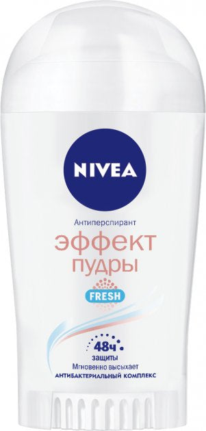 Nivea Powder Effect Fresh Women's Deodorant Stick, 40 mL