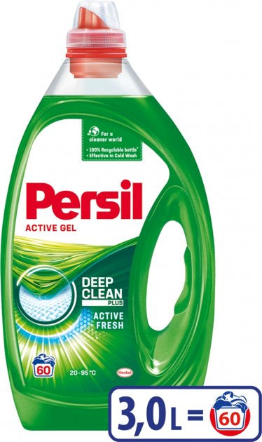 Persil Universal Gel Liquid Laundry Detergent, 3 L