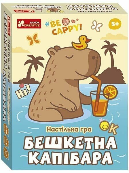 Ranok 10120226U Mischievous Capybara Board Game