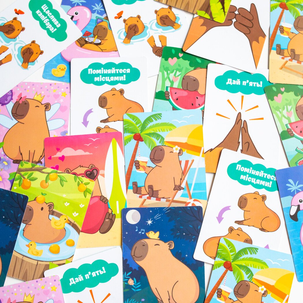 Ranok 10120226U Mischievous Capybara Board Game - Image 3