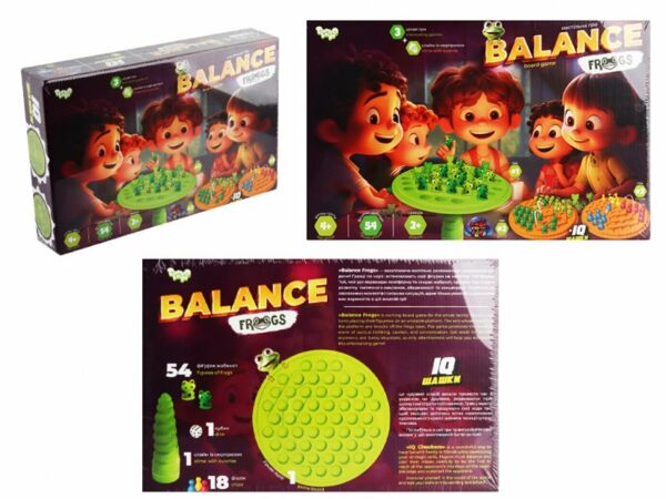 Danko Toys Board Game BalF-01 Balance Frogs - Image 2