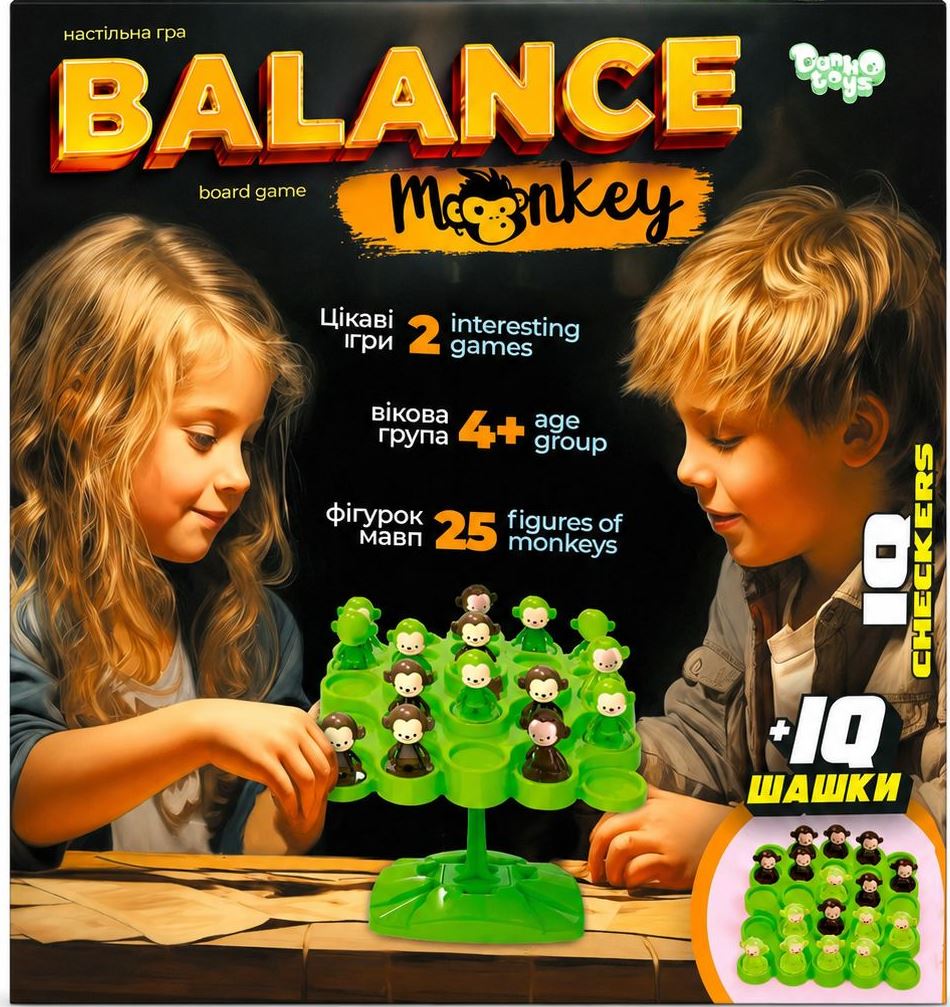 Danko Toys BalM-01 Balance Monkey Board Game