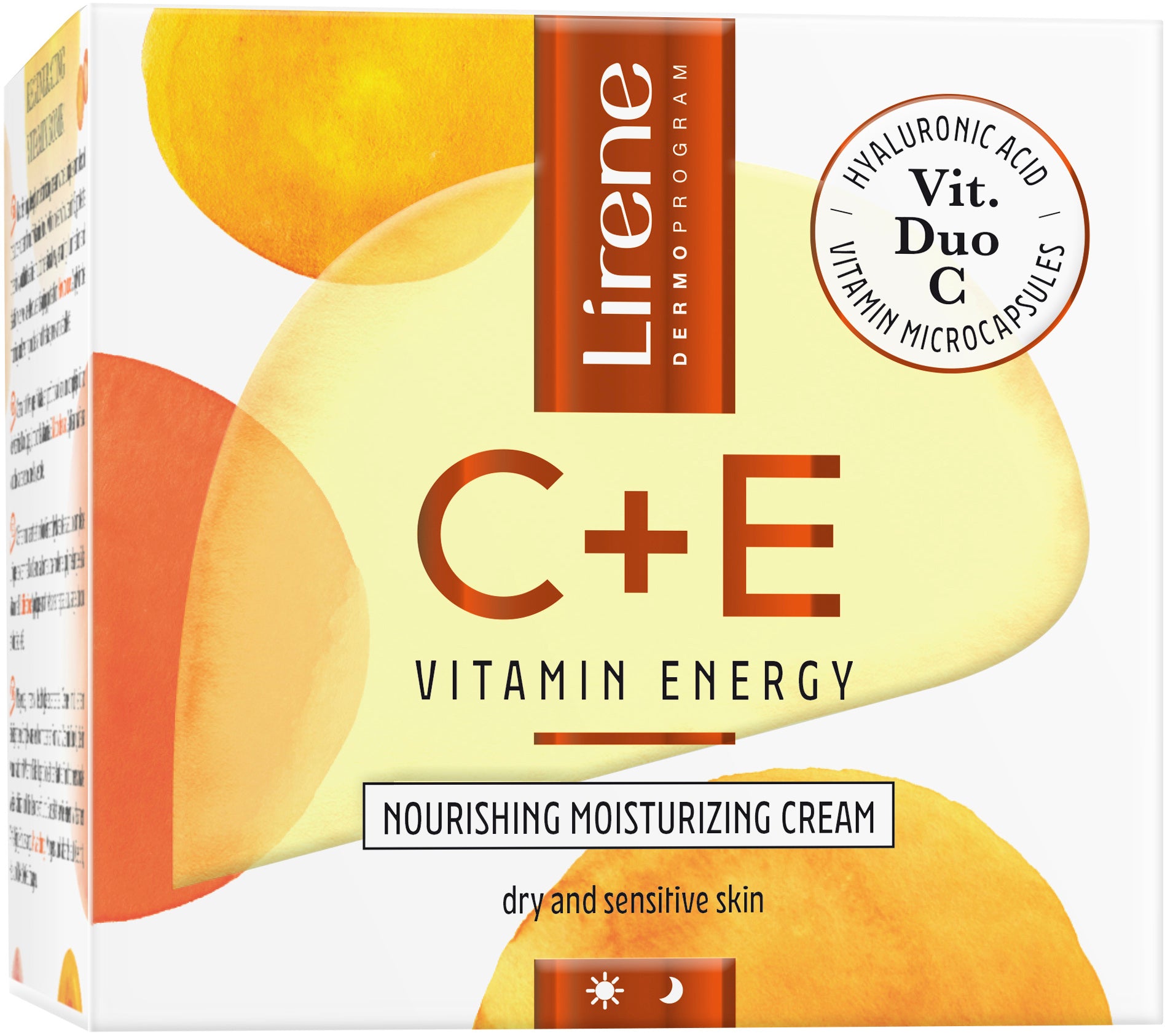 Lirene C + E Nourishing Intensive Moisturizing Face Cream, 50 mL