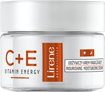 Lirene C + E Nourishing Intensive Moisturizing Face Cream, 50 mL - Image 2
