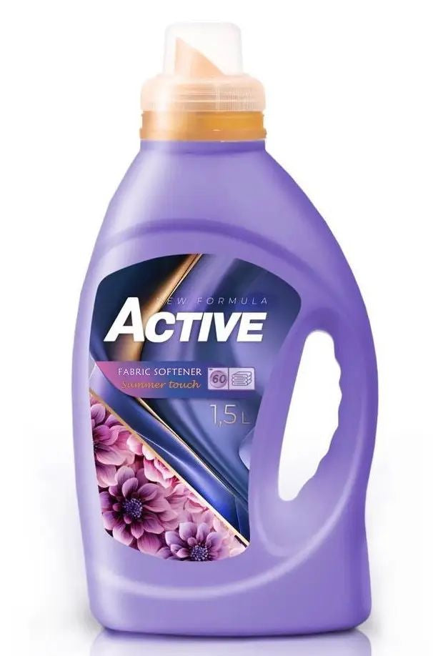 Active Summer Touch Fabric Softener, 1.5 L