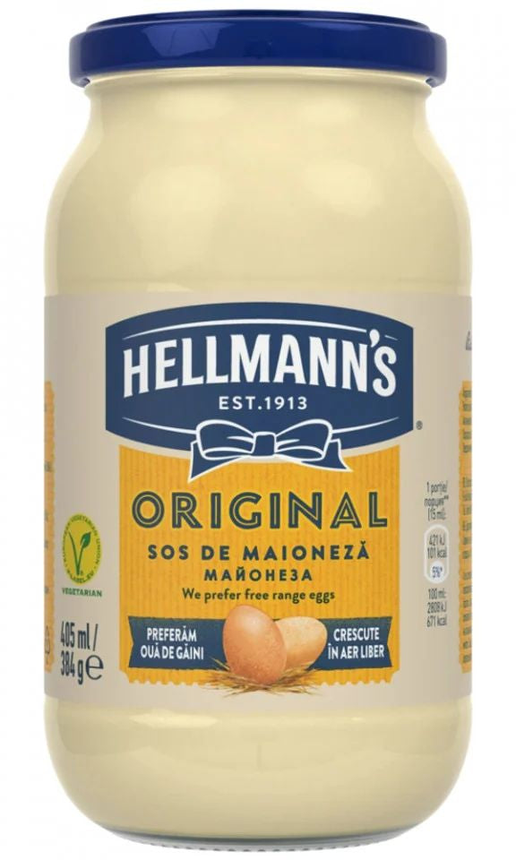 Hellmann's Original Mayonnaise, 405 mL