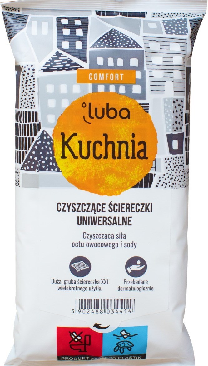 Luba Comfort Kitchen Cleaning Wipes, 32 pcs