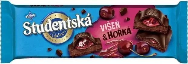 Studentska Sour Cherry & Dark Chocolate, 240 g