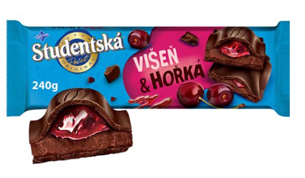 Studentska Sour Cherry & Dark Chocolate, 240 g - Image 2