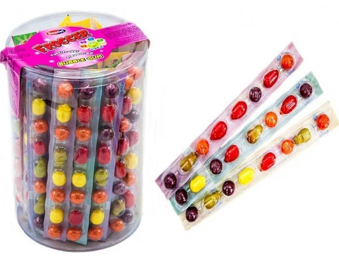 Frogger Chewing Gum, 22 g
