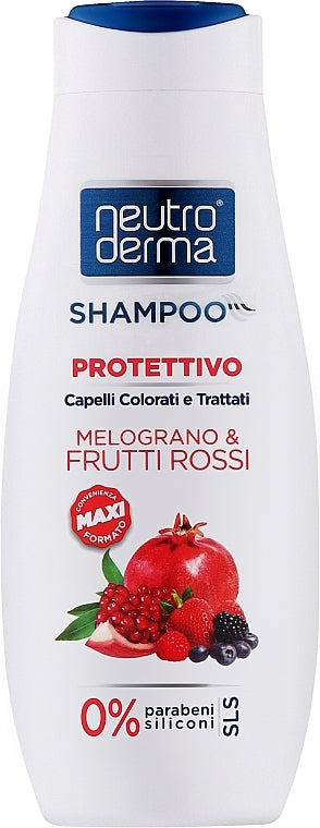 Neutro Derma Pomegranate & Red Fruit Shampoo, 500 mL