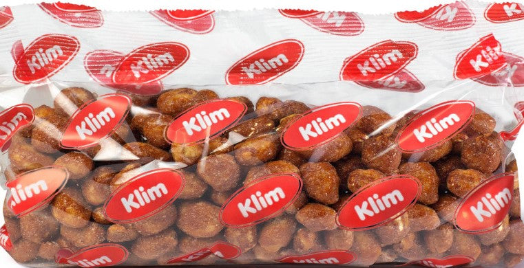 Klim Crispy Peanuts in Salted Caramel, 150 g