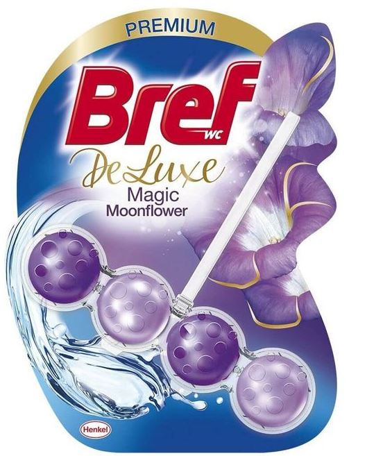 Bref de Luxe Magic Moonflower Toilet Block