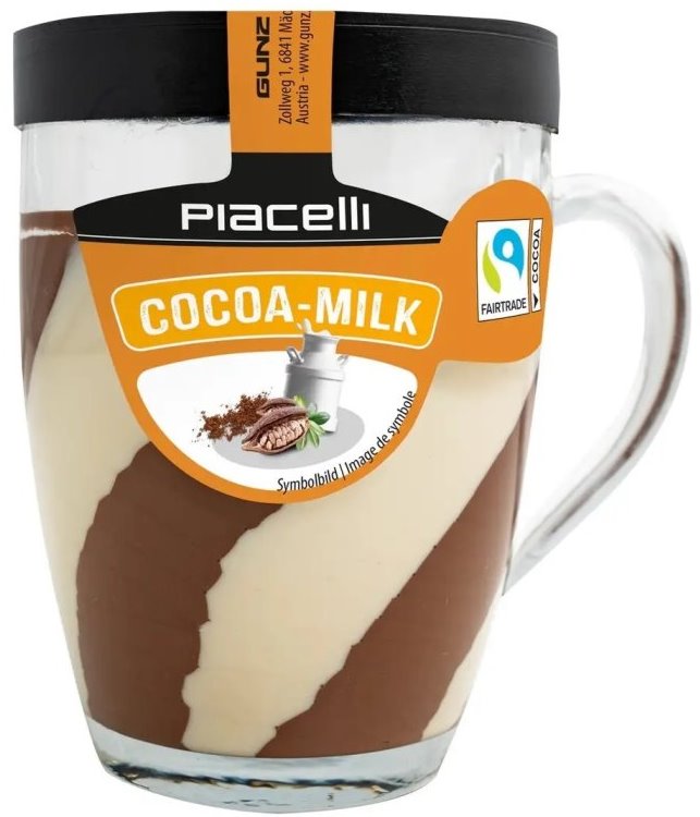 Piacelli Duo Cocoa Milk Cream Spread, 300 g