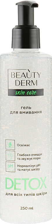 Beautyderm Detox Face Wash Gel, 250 mL
