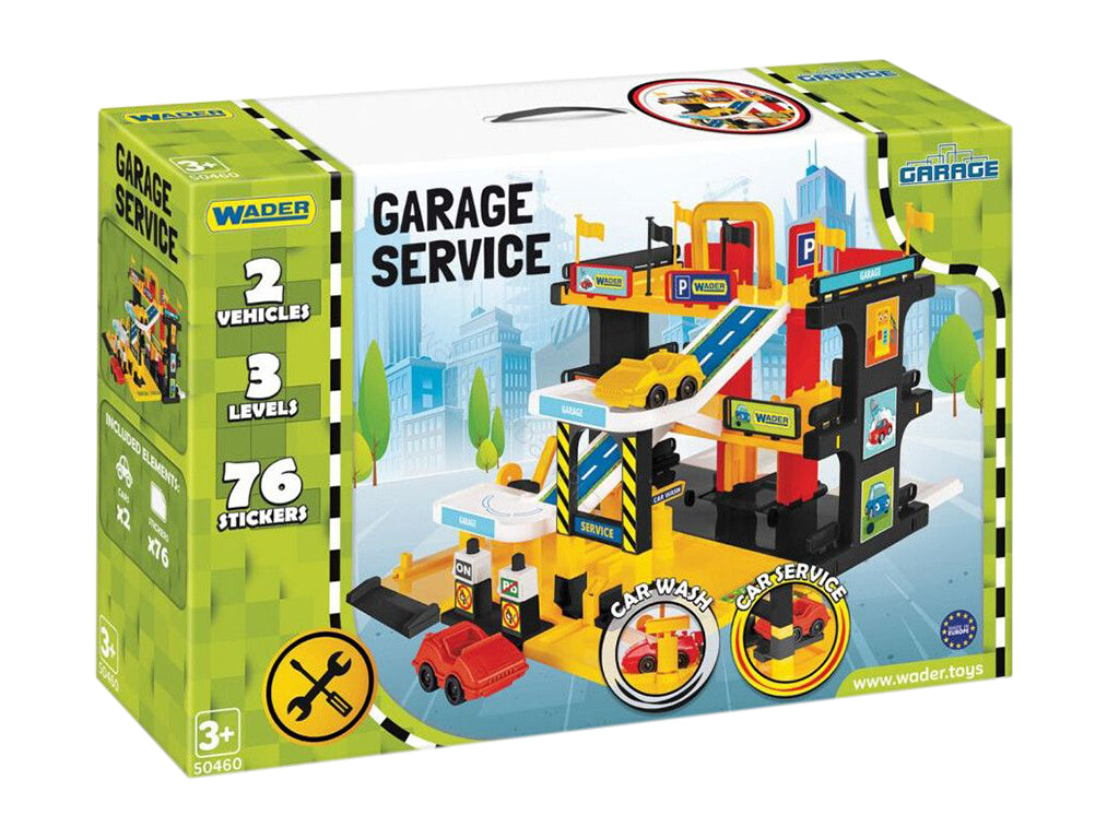 Wader 50460 Service Garage Play Set - Image 2