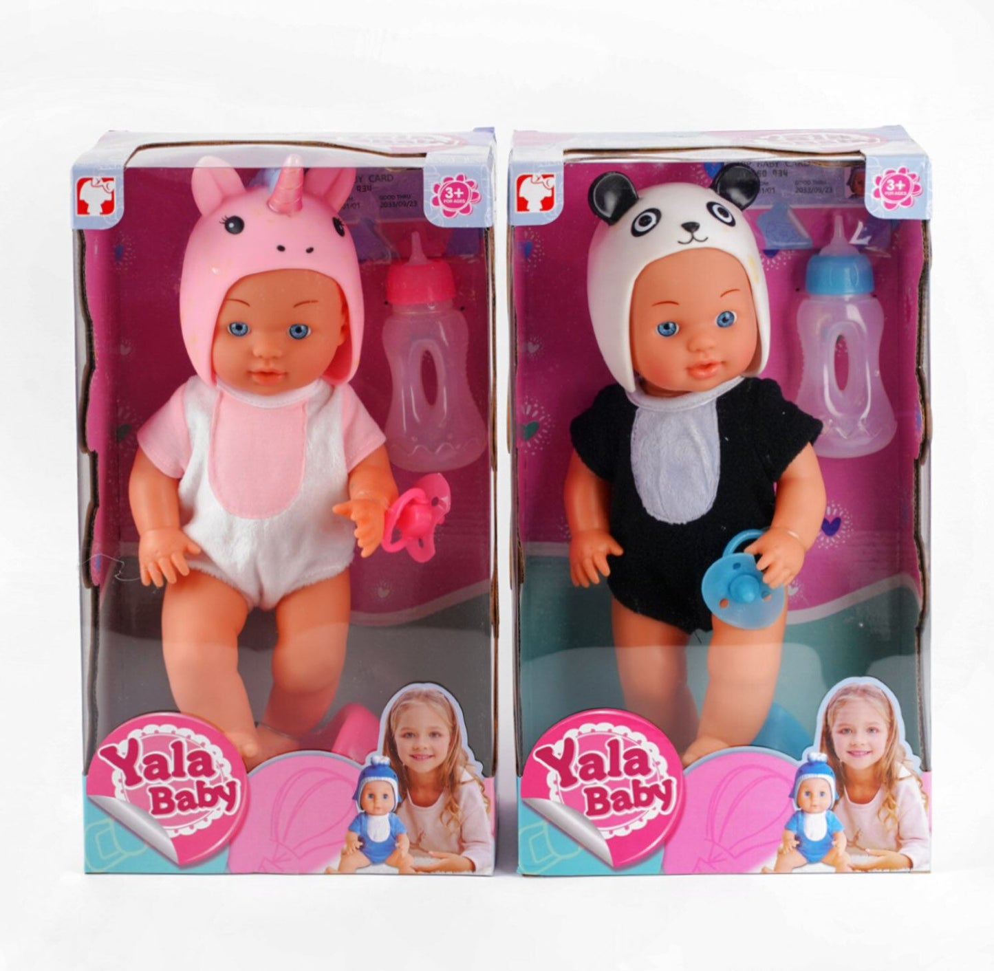 Yala Baby YL1926C Baby Doll with Accessories in Box