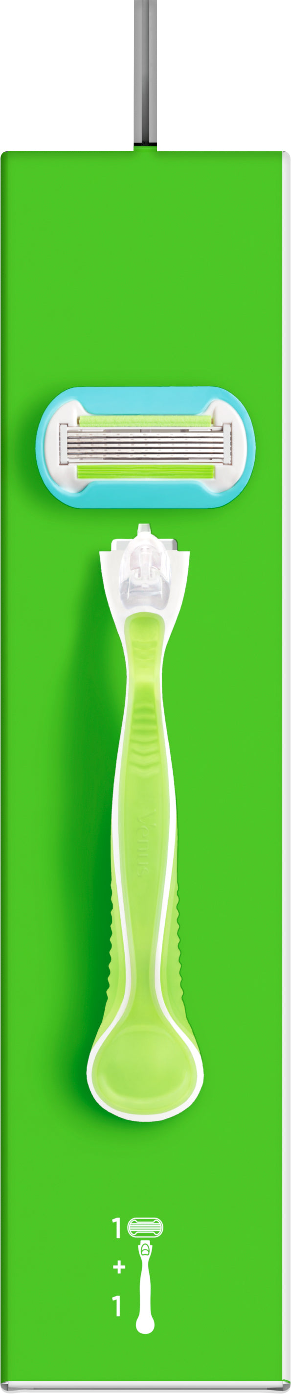 Gillette Venus Extra Smooth Women's Razor with 1 Five-Blade Cartridge - Image 2