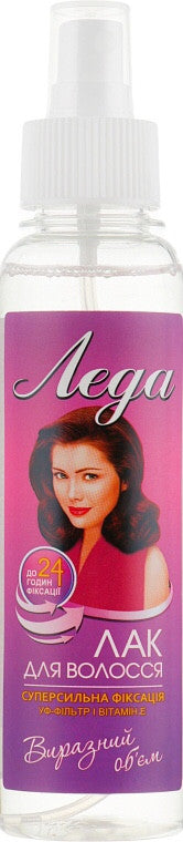 Leda Super Strong Hold Hair Spray, 160 mL