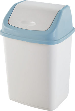 Eurogold Mario Plastic Trash Bin, 10 L - Image 2