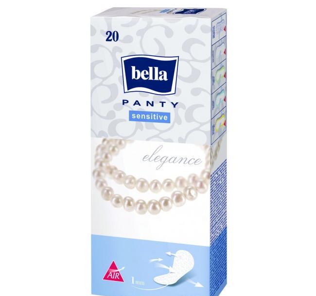 Bella Sensitive Elegance Panty Liners, 20 pcs