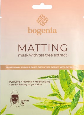 Bogenia Tea Tree Extract Mattifying Face Mask