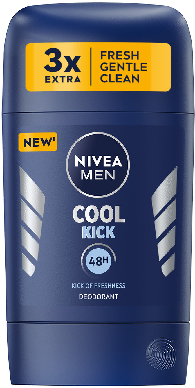 Nivea Cool Kick Men's Deodorant Stick, 50 mL